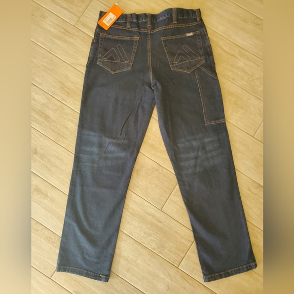 NWT Portwest® FR Flame Resistant Jeans (Denim Stretch-Fit) 36x32 - Picture 9 of 10